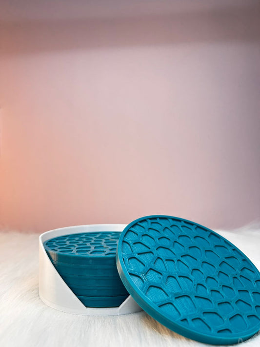 Custom 3D Printed Coasters – Stylish, Unique & Functional Home Decor!