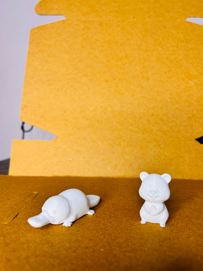 Kids DIY 3D Animal Painting Kit – Create, Color & Play