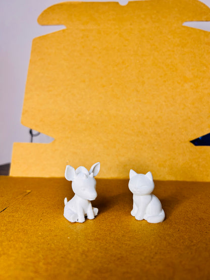 Kids DIY 3D Animal Painting Kit – Create, Color & Play
