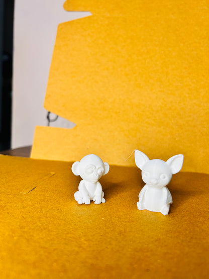Kids DIY 3D Animal Painting Kit – Create, Color & Play