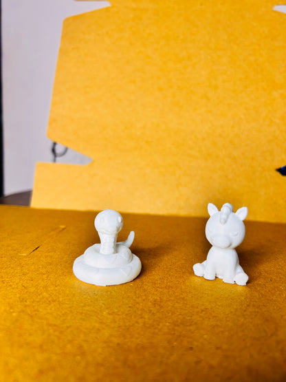 Kids DIY 3D Animal Painting Kit – Create, Color & Play