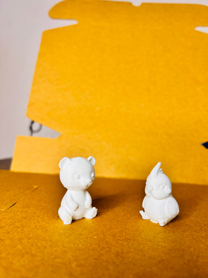 Kids DIY 3D Animal Painting Kit – Create, Color & Play