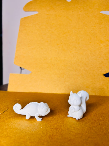 Kids DIY 3D Animal Painting Kit – Create, Color & Play