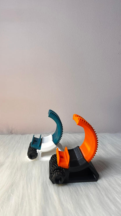 Geared Phone Stand – Adjustable & Stylish