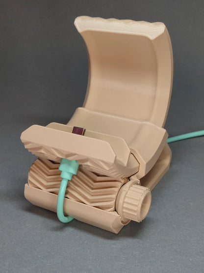 Geared Phone Stand – Adjustable & Stylish