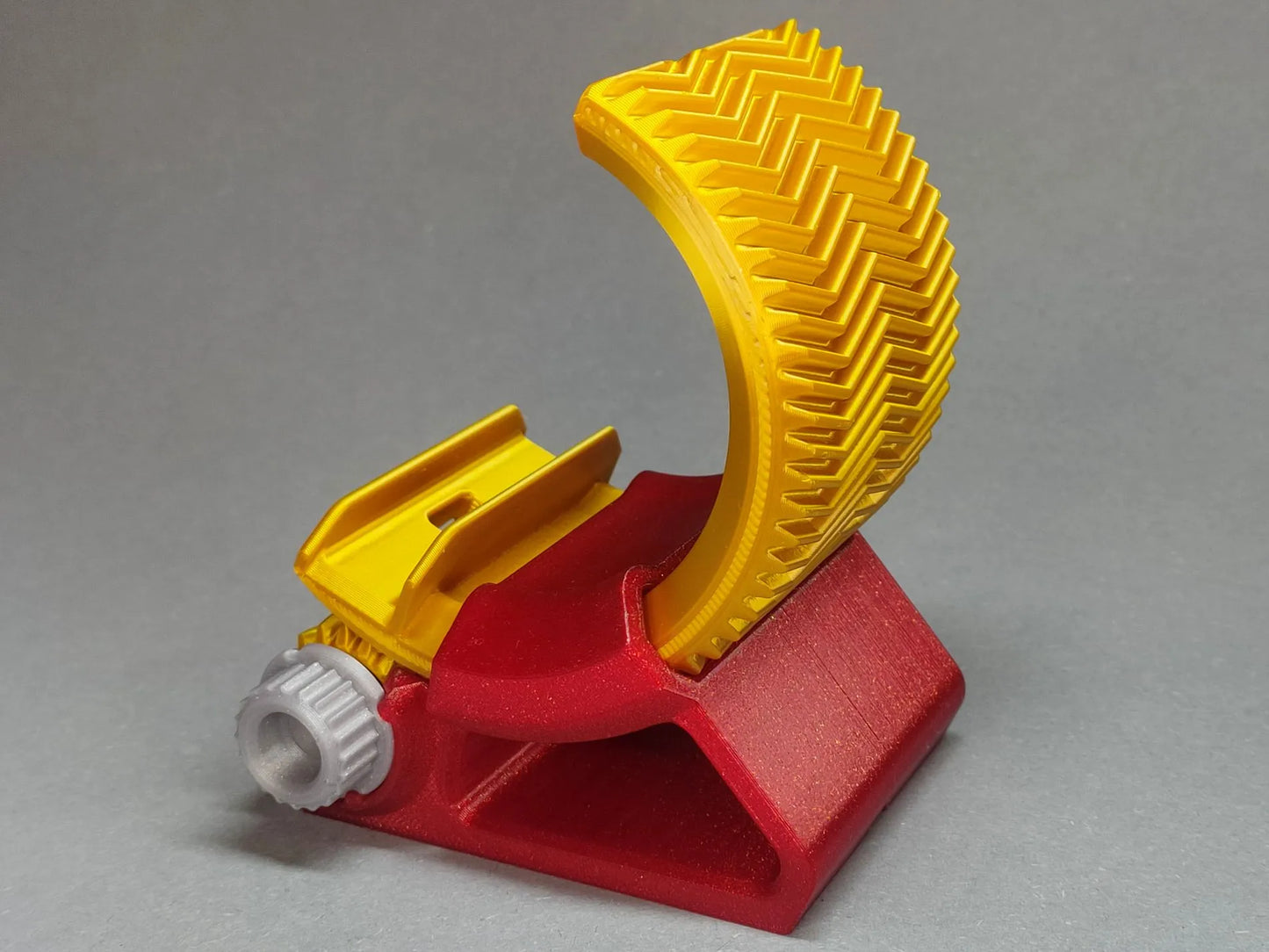 Geared Phone Stand – Adjustable & Stylish